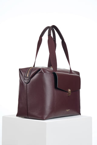 Cressida Black Cherry Overnight Holdall
