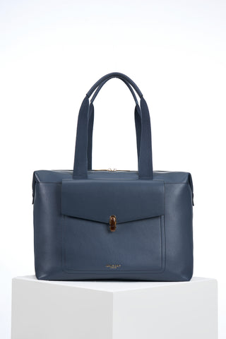 Cressida Denim Blue Overnight Holdall