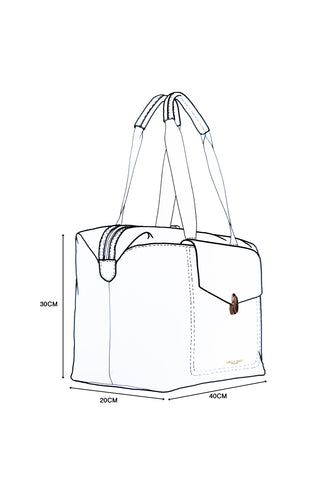 Cressida Fawn Overnight Holdall