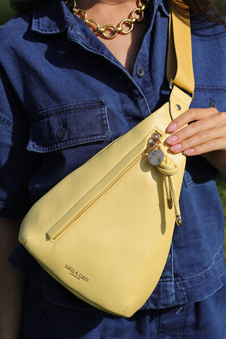 Darla Buttercup Yellow Weekend Crossbody