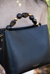 Danielle Black Crossbody Tote