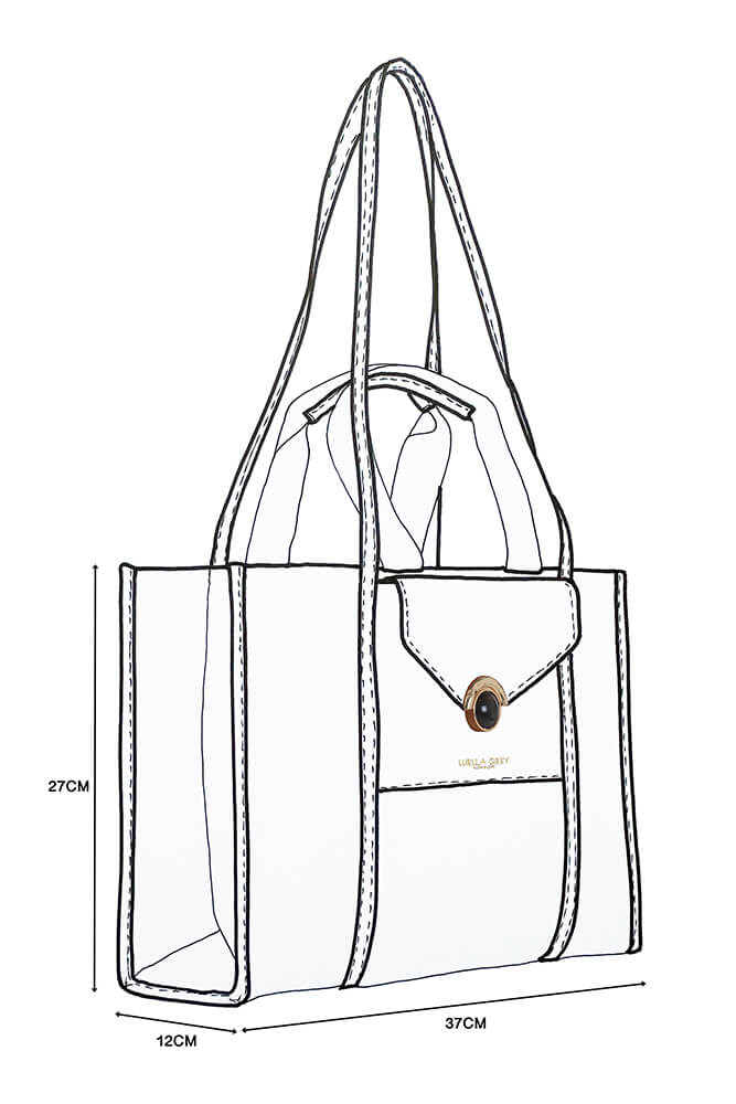 Darcy Camel Laptop Tote