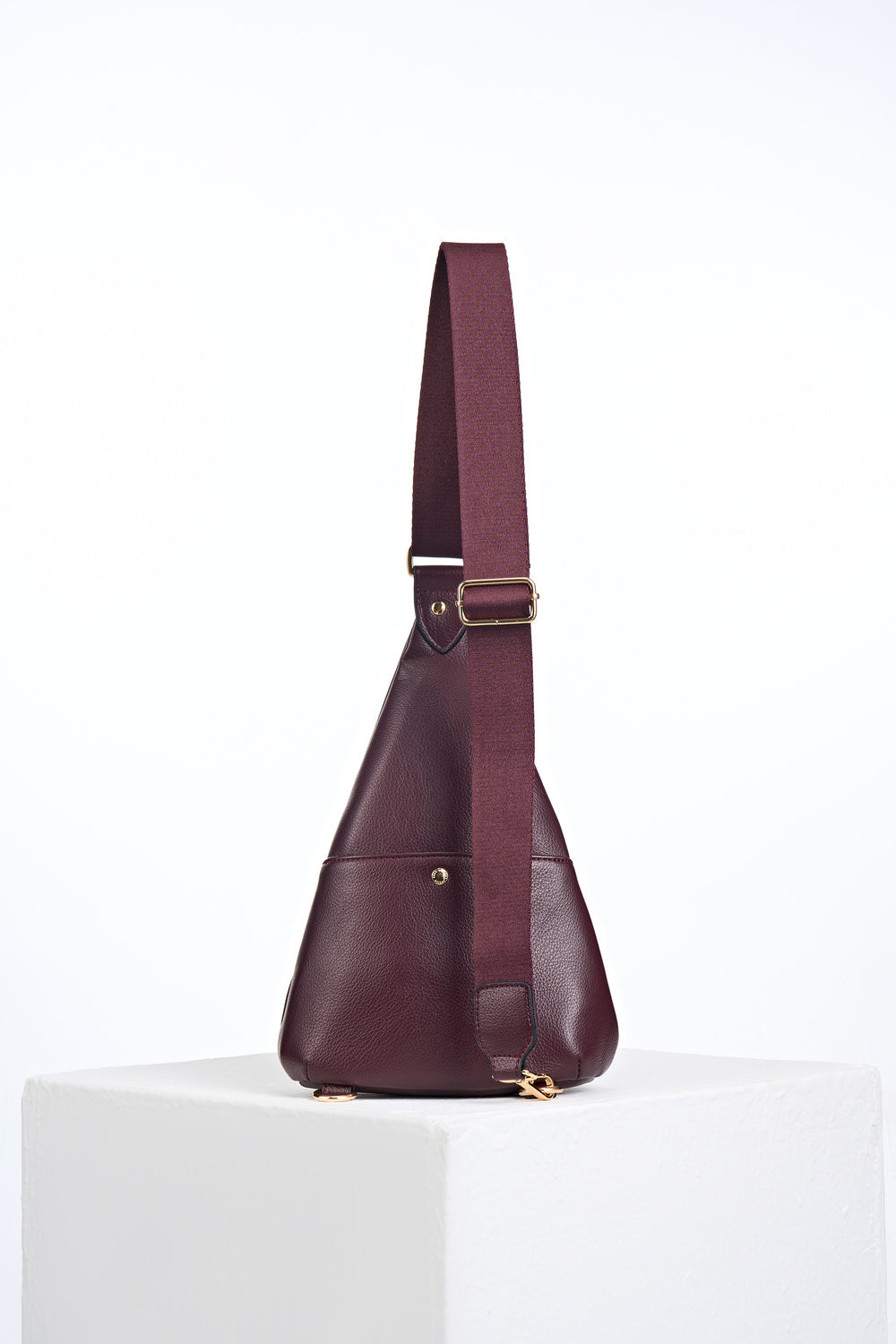 Darla Black Cherry Sling Crossbody