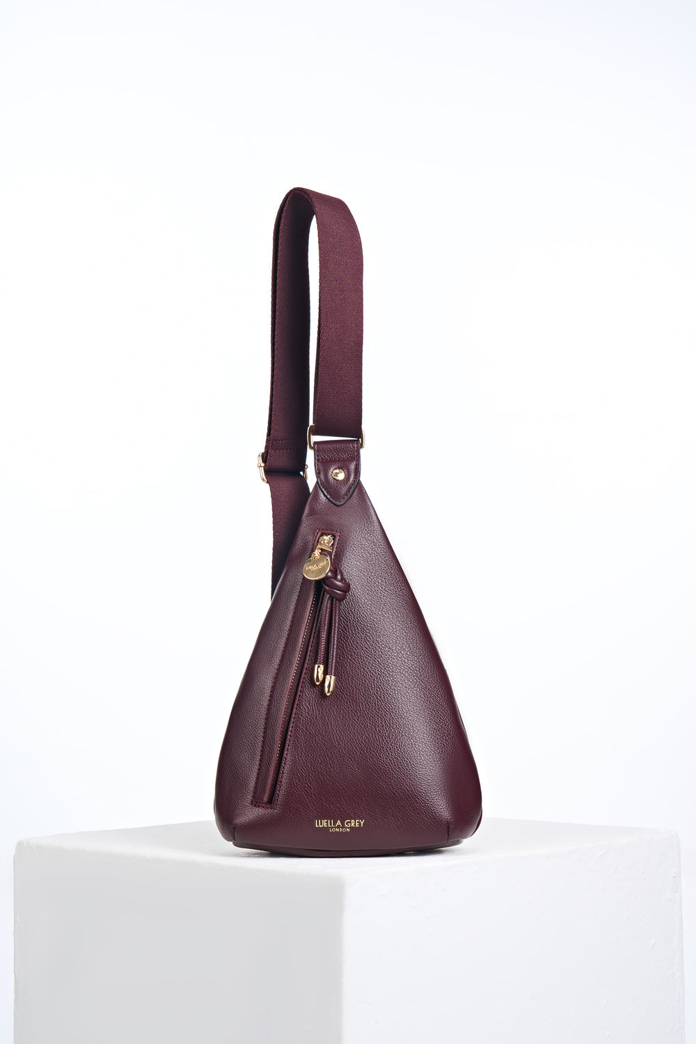 Darla Black Cherry Sling Crossbody
