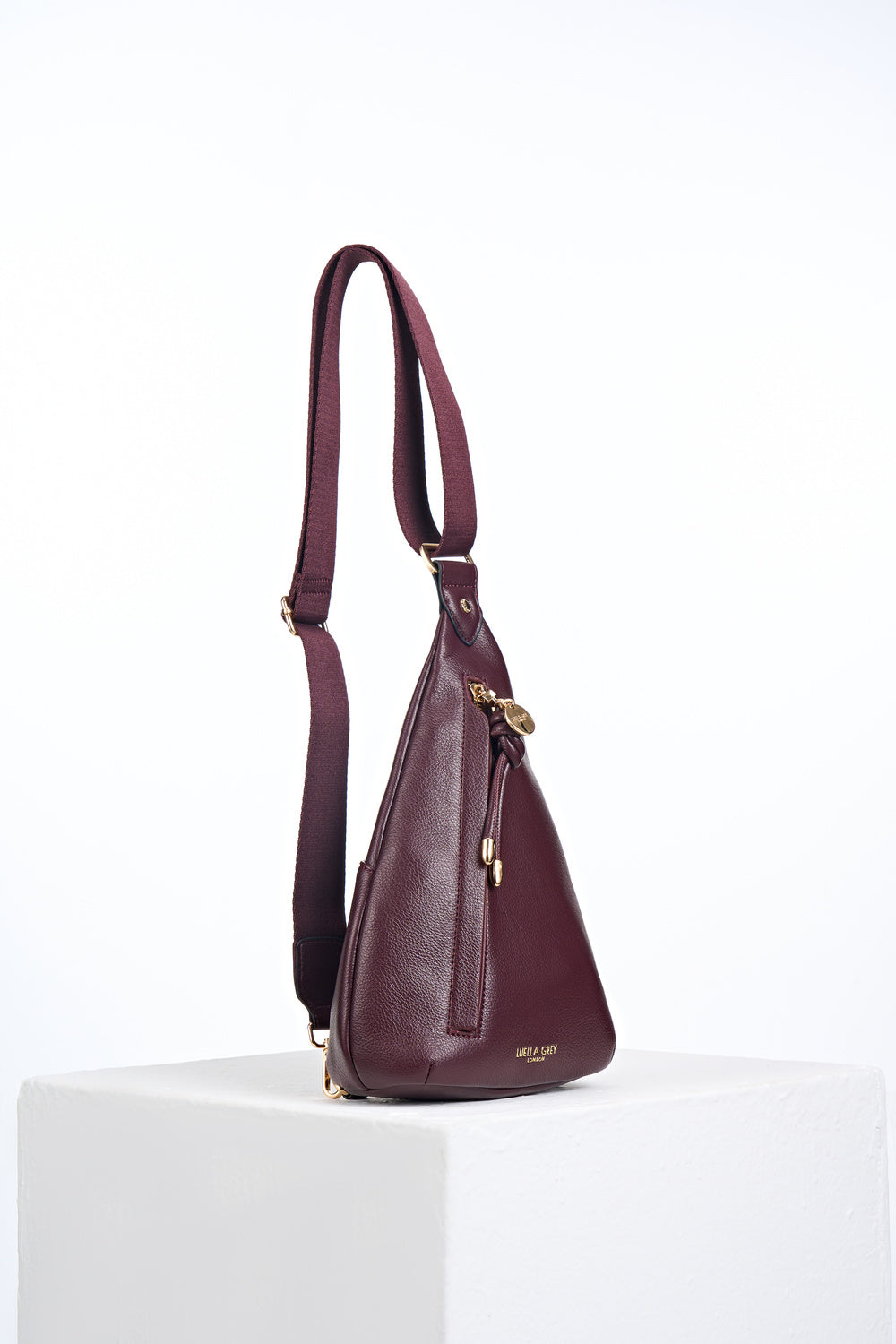 Darla Black Cherry Sling Crossbody