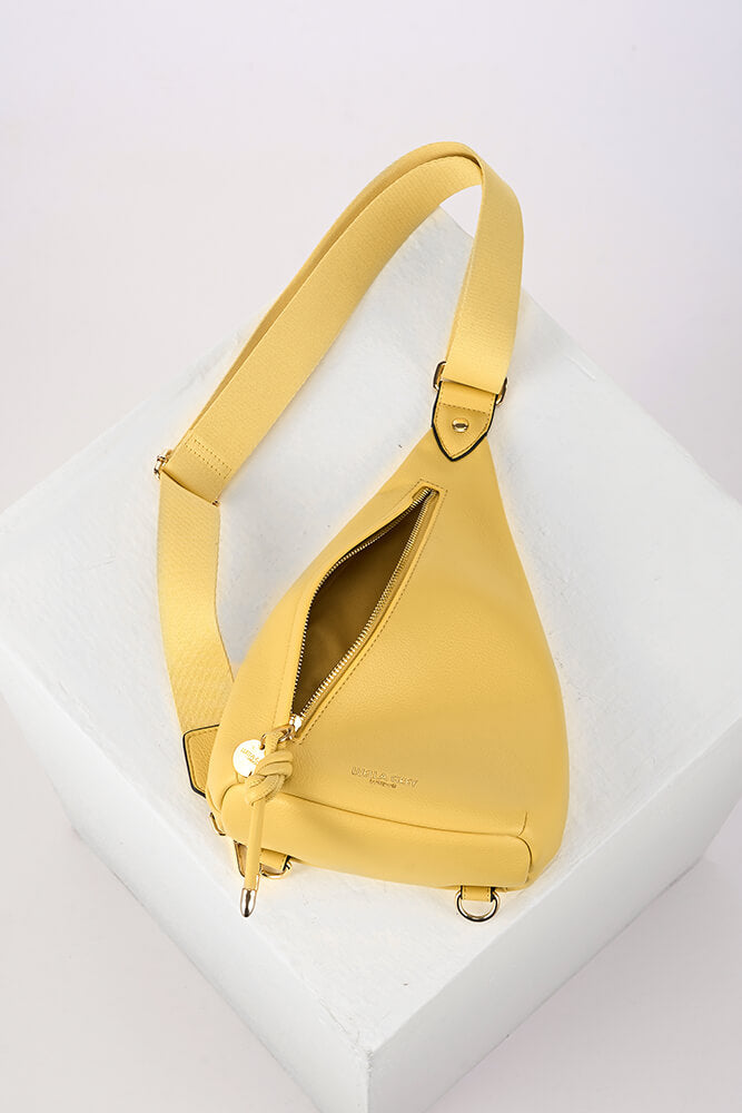 Darla Buttercup Yellow Weekend Crossbody