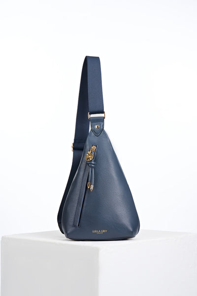 Darla Denim Blue Sling Crossbody