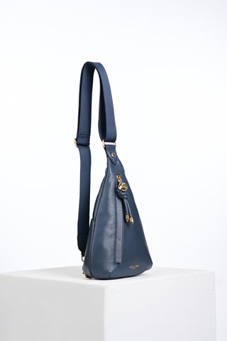 Darla Denim Blue Sling Crossbody