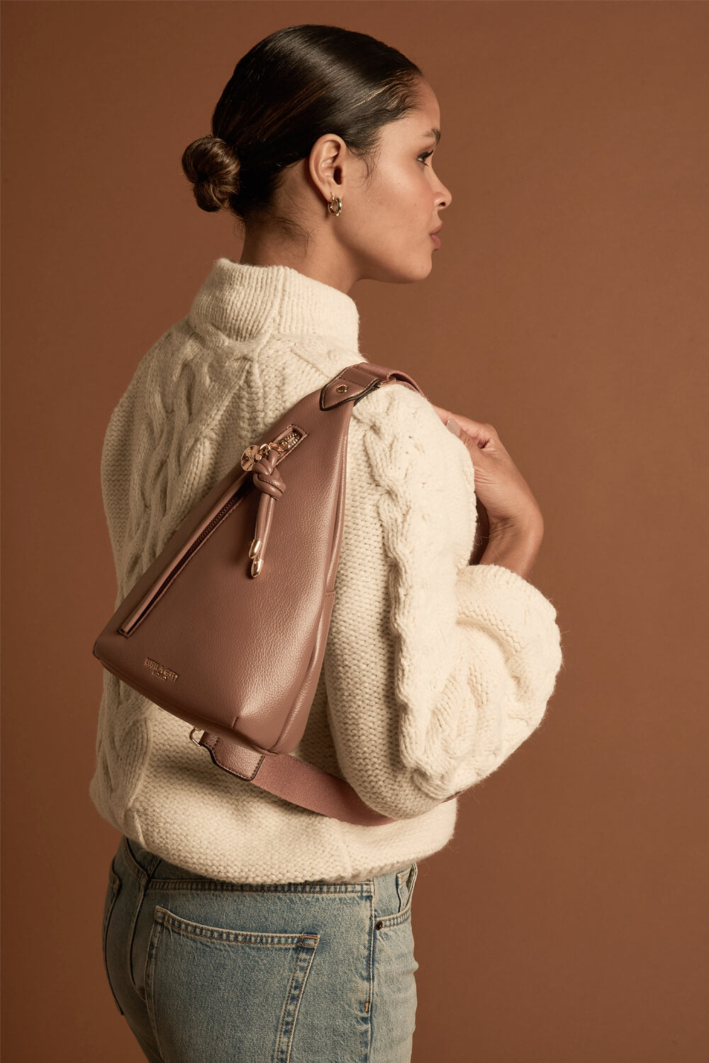 Darla Fawn Sling Crossbody