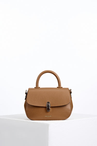 Delia Tan Top Handle Crossbody