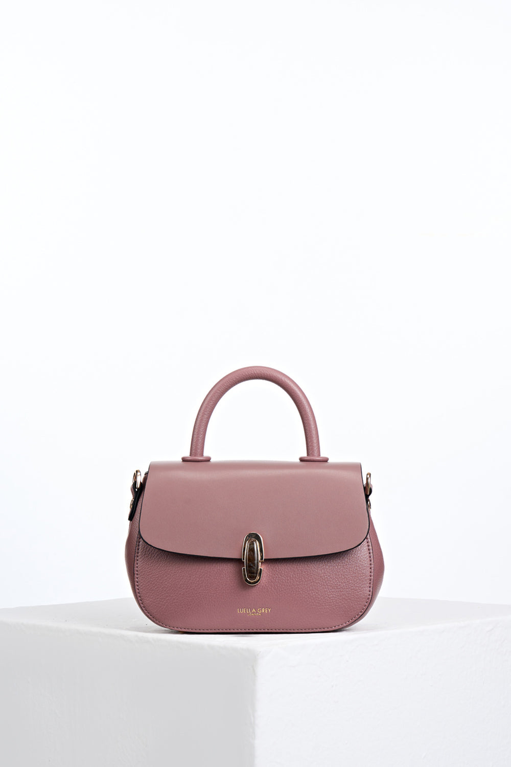 Delia Pecan Top Handle Crossbody