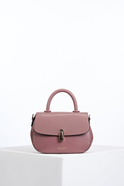 Delia Pecan Top Handle Crossbody