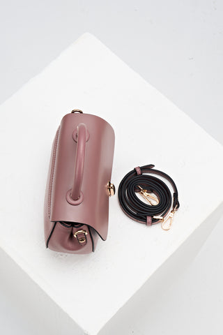 Delia Pecan Top Handle Crossbody