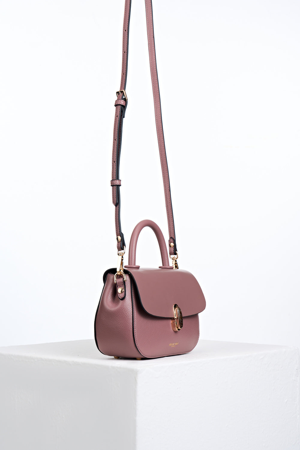 Delia Pecan Top Handle Crossbody