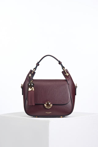 Diana Black Cherry Top Handle Crossbody