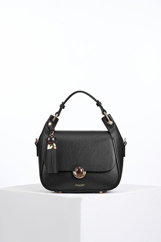 Diana Black Top Handle Crossbody