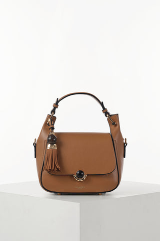 Diana Tan Top Handle Crossbody