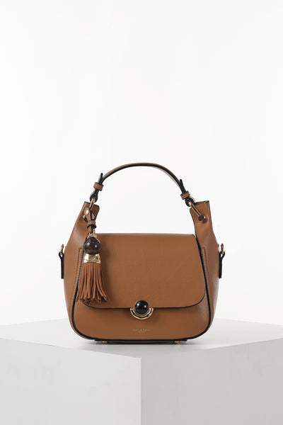 Diana Tan Top Handle Crossbody