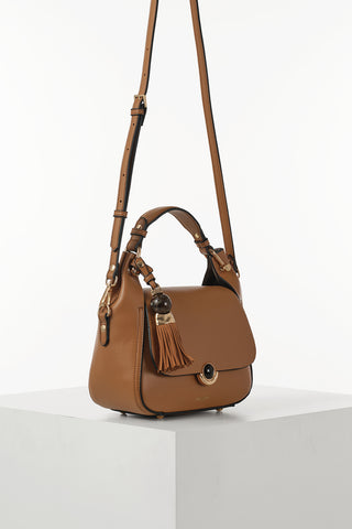 Diana Tan Top Handle Crossbody