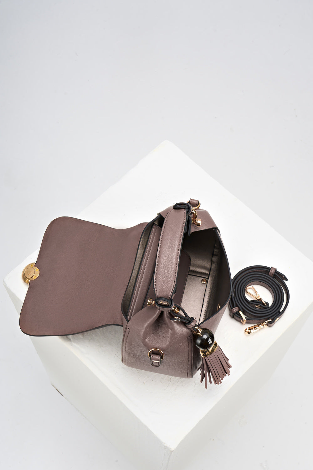 Diana Fawn Top Handle Crossbody