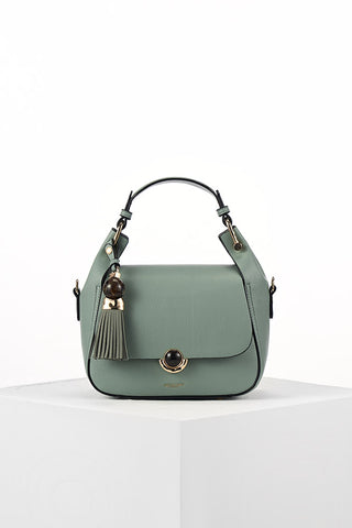 Diana Spearmint Green Top Handle Crossbody