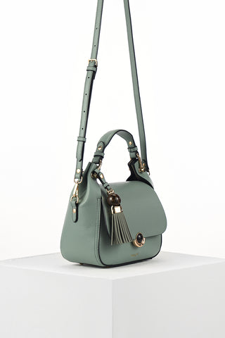 Diana Spearmint Green Top Handle Crossbody