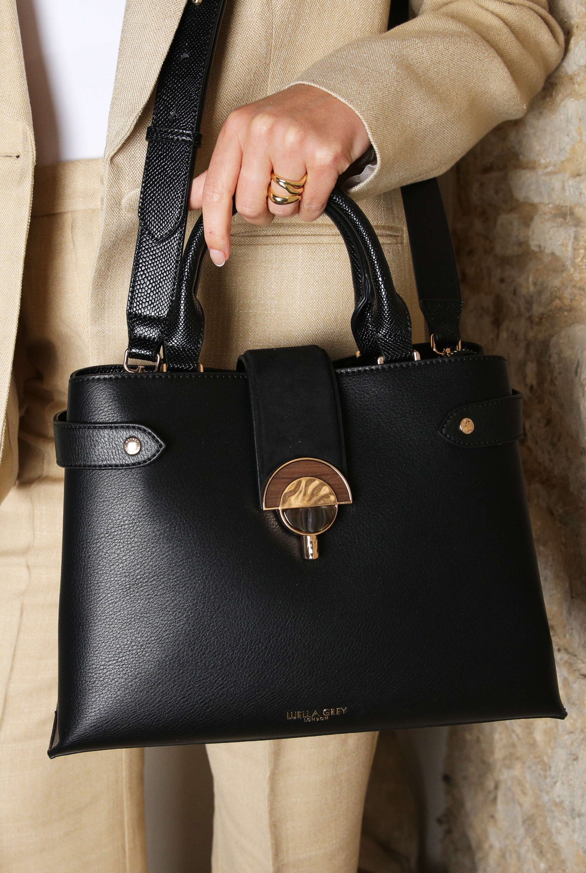 Dora Black Tote