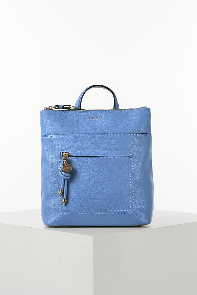 Ella Cornflower Blue Small Casual Backpack
