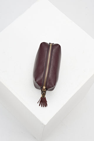 Elletra Black Cherry Mini Wash Bag