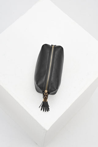 Elletra Black Mini Wash Bag