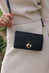 Eloise Black Phone Bag