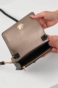 Eloise Black Phone Bag