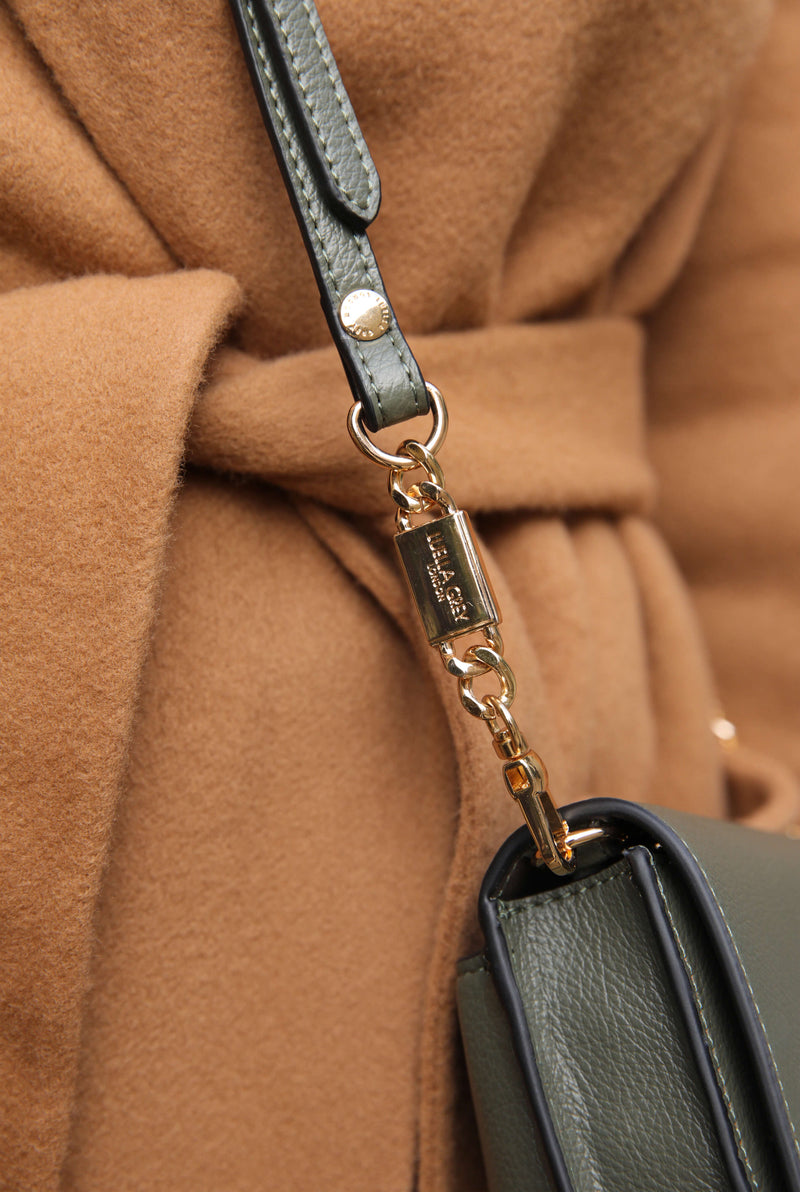 Eloise Khaki Phone Bag