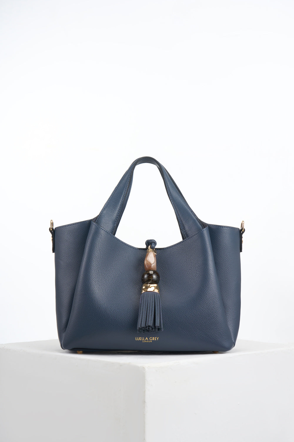 Etta Denim Blue Small Tote