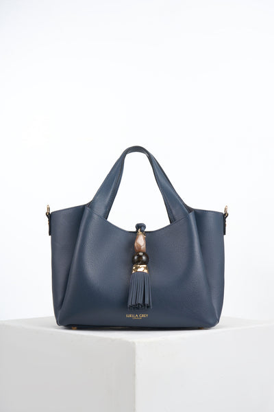 Etta Denim Blue Small Tote