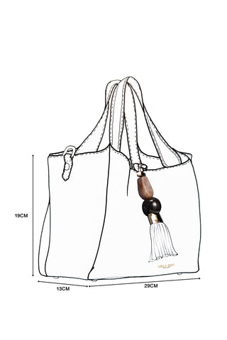 Etta Denim Blue Small Tote