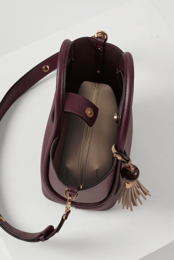 Flo Cherry/Mushroom Crossbody