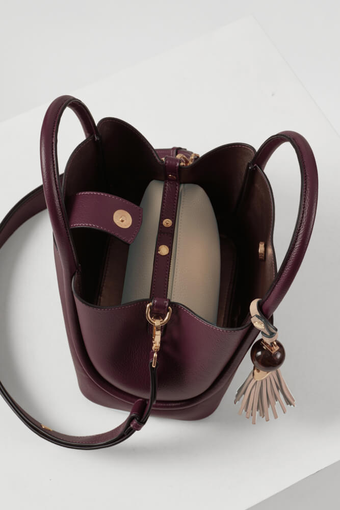 Flo Cherry/Mushroom Crossbody