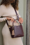 Flo Cherry/Mushroom Crossbody