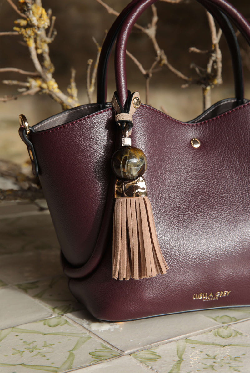 Flo Cherry/Mushroom Crossbody