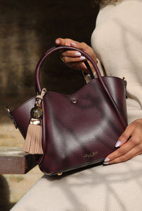 Flo Cherry/Mushroom Crossbody