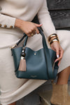 Flo Peacock/Mushroom Crossbody