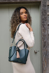 Flo Peacock/Mushroom Crossbody