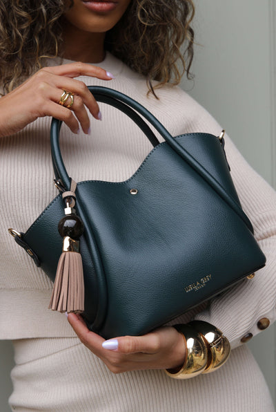 Flo Peacock/Mushroom Crossbody