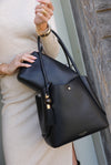 Floella Black Tote