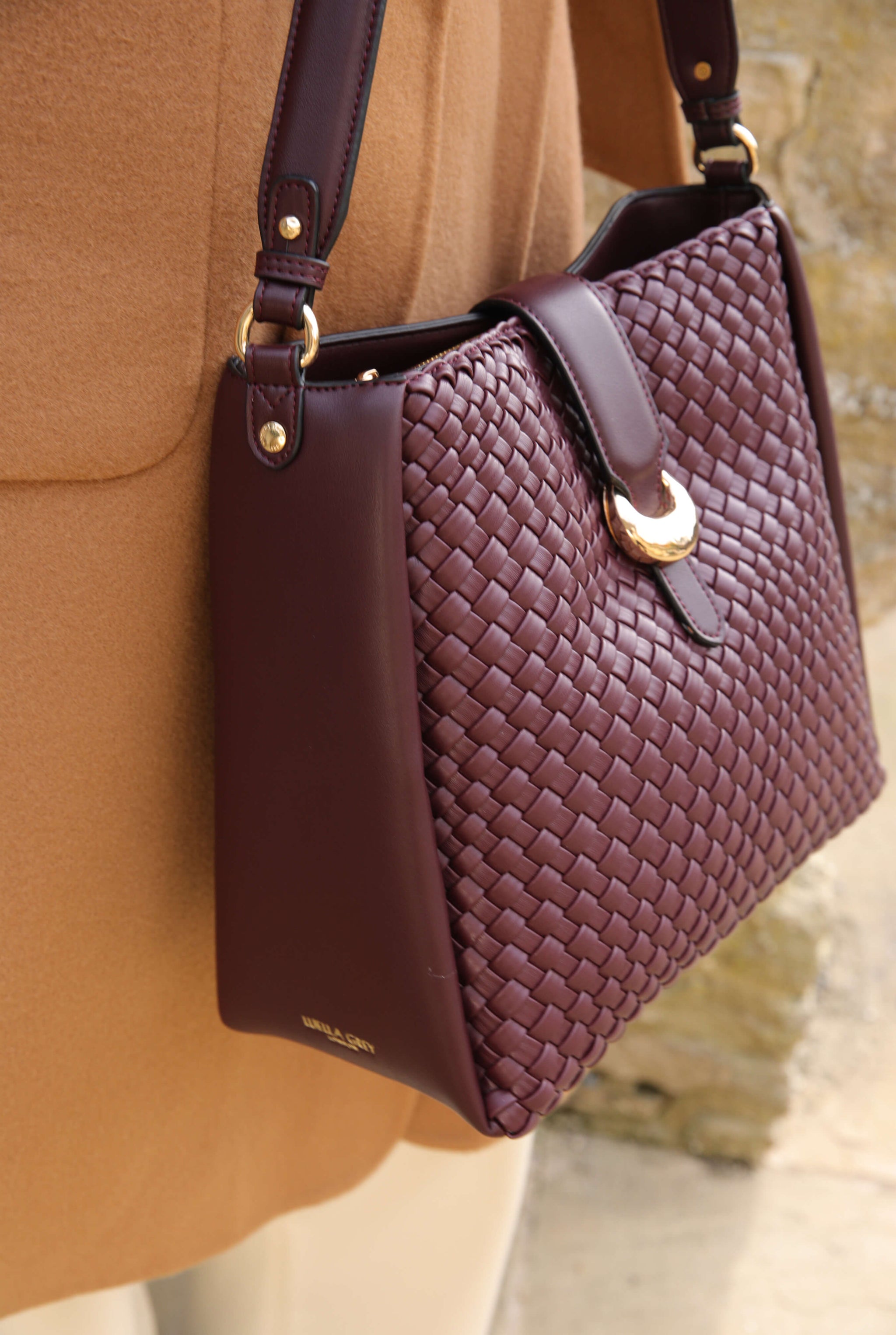 Flora Cherry Weave Hobo