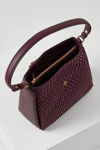 Flora Cherry Weave Hobo