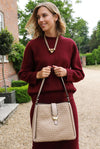 Flora Mushroom Weave Hobo