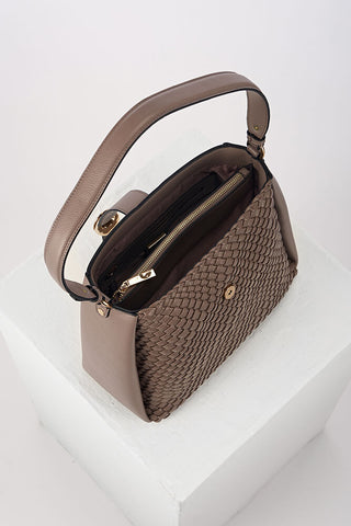 Flora Peat Weave Hobo
