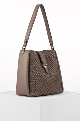 Flora Peat Weave Hobo